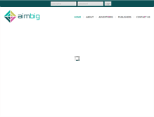 Tablet Screenshot of aimbignetworks.com